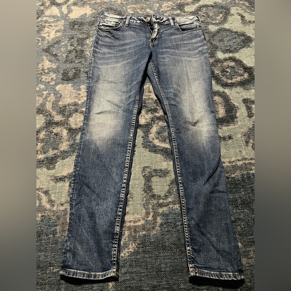 Silver jeans